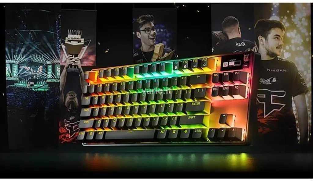 SteelSeries Apex Pro TKL QWERTY US : Clavier mécanique sans latence