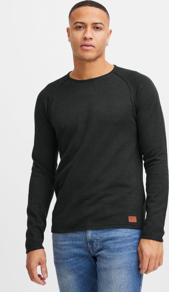 BLEND BHJohn Herren Strickpullover Feinstrick Pullover mit Rundhals-Ausschnitt Baumwollmischung Regular fit