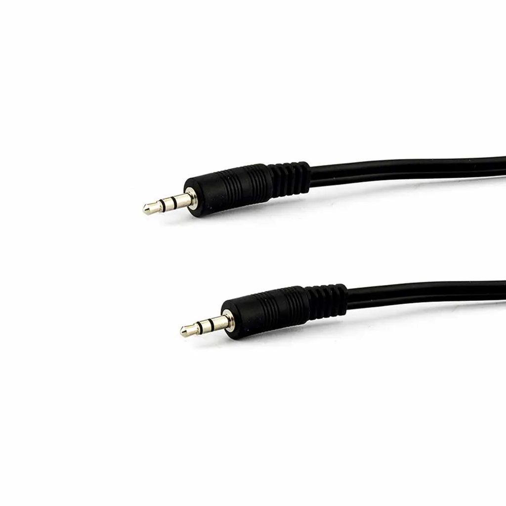 Câble Jack 3.5mm Mâle e+p B 111/5 de 5 Mètres - Haute Qualité et Noir