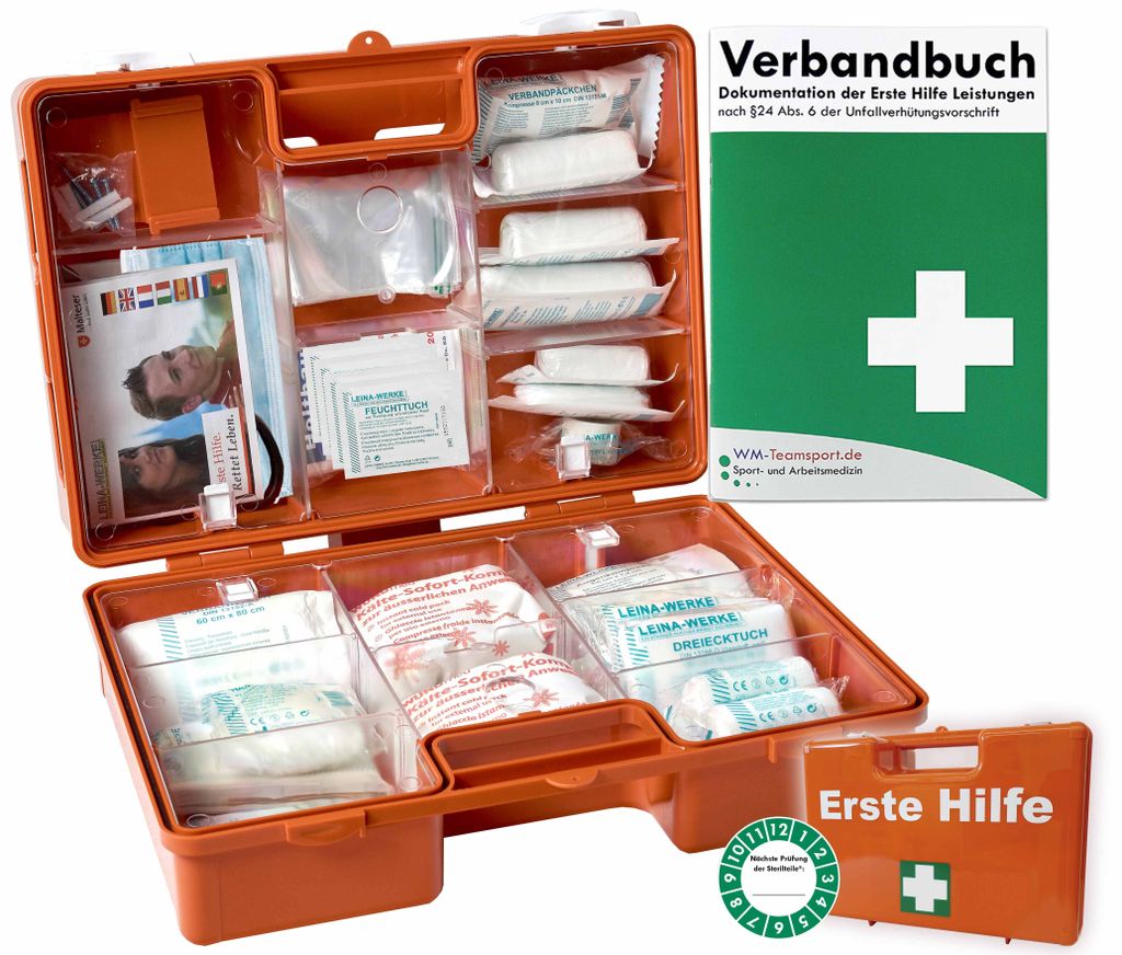 Erste-Hilfe-Koffer Maxi "PRO" nach aktueller DIN/EN 13157 Produktbild 