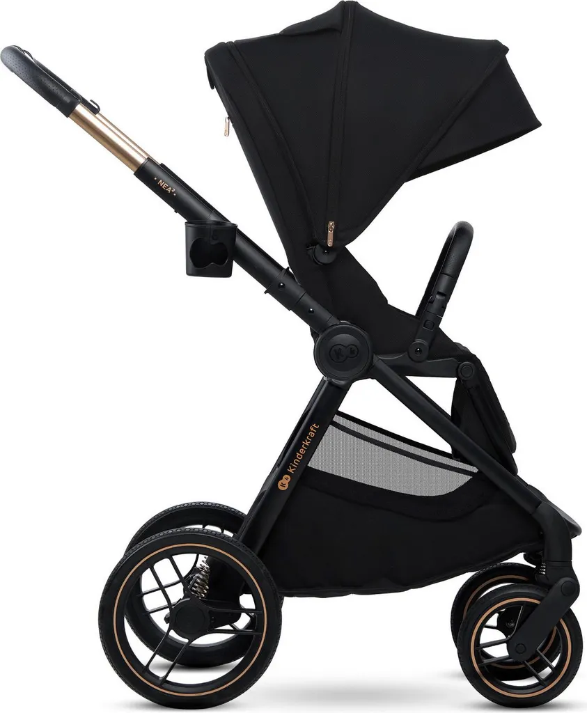 Poussette Nea 2 Midnight Noir : Solution légère pour petits coffres - 15