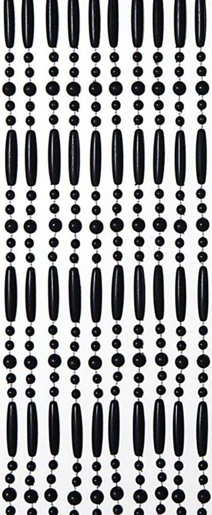 Wicotex Fliegenvorhang Perla 90x220cm schwarz