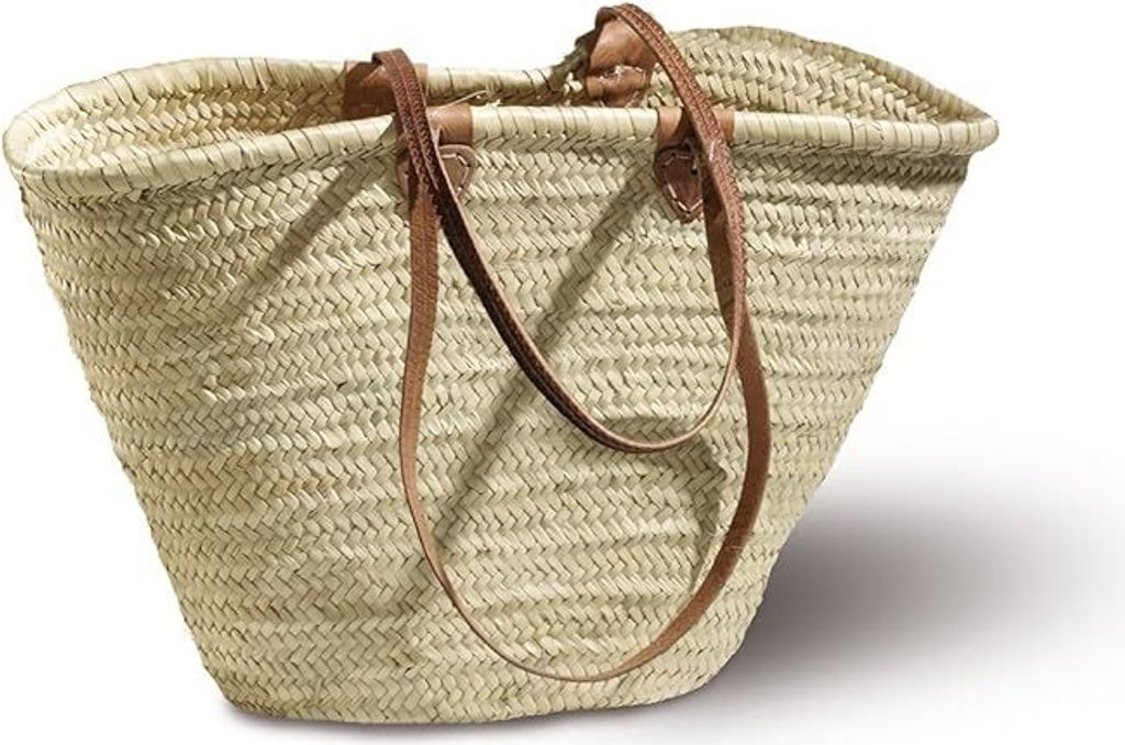 Neustanlo Einkaufstasche Strandtasche Badetasche Palmtasche (Groß langer Henkel)