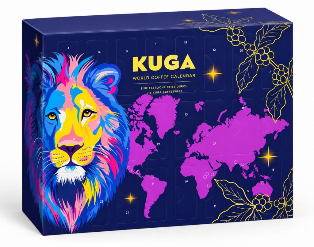 BOXILAND® Kaffee ganze Bohne Adventskalender 2026 mit 24 Produktbild 