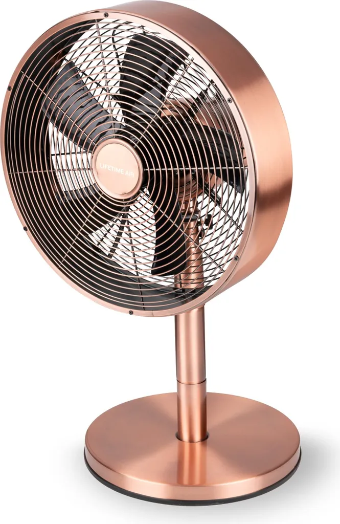 Petit Ventilateur de Bureau Rose - Modèle Orientable et Silencieux