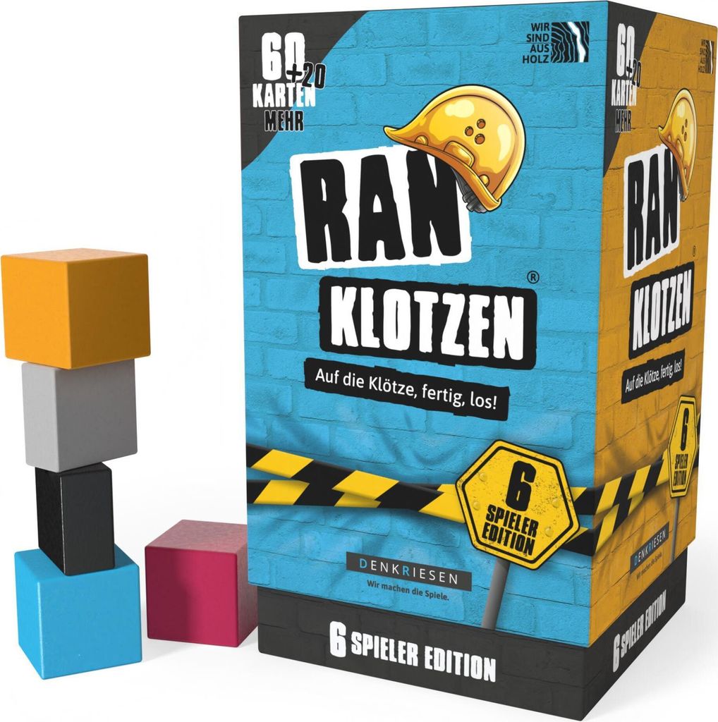 Ranklotzen | 6 Spieler Edition – „Auf die Klötze, fertig, los!“