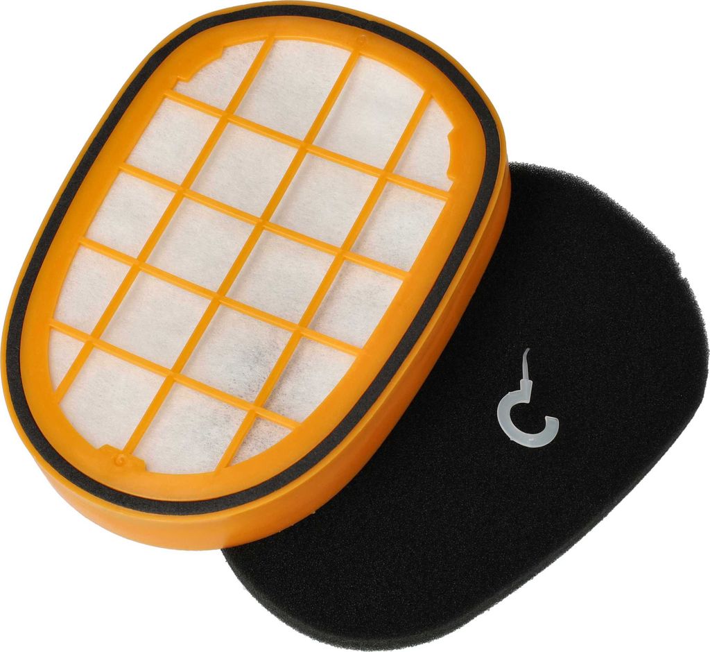 vhbw 1x Vormotor-Filter, 1x Motorschutz-Filter kompatibel mit Philips SpeedPro Max FC6723/01, FC6726/01, FC6812, FC6729/01, FC6802 Staubsauger