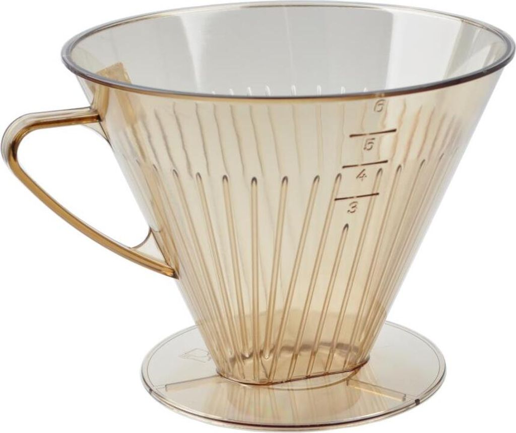 Metaltex Kaffeefilter Nummer 6 Plastik groß Produktbild 