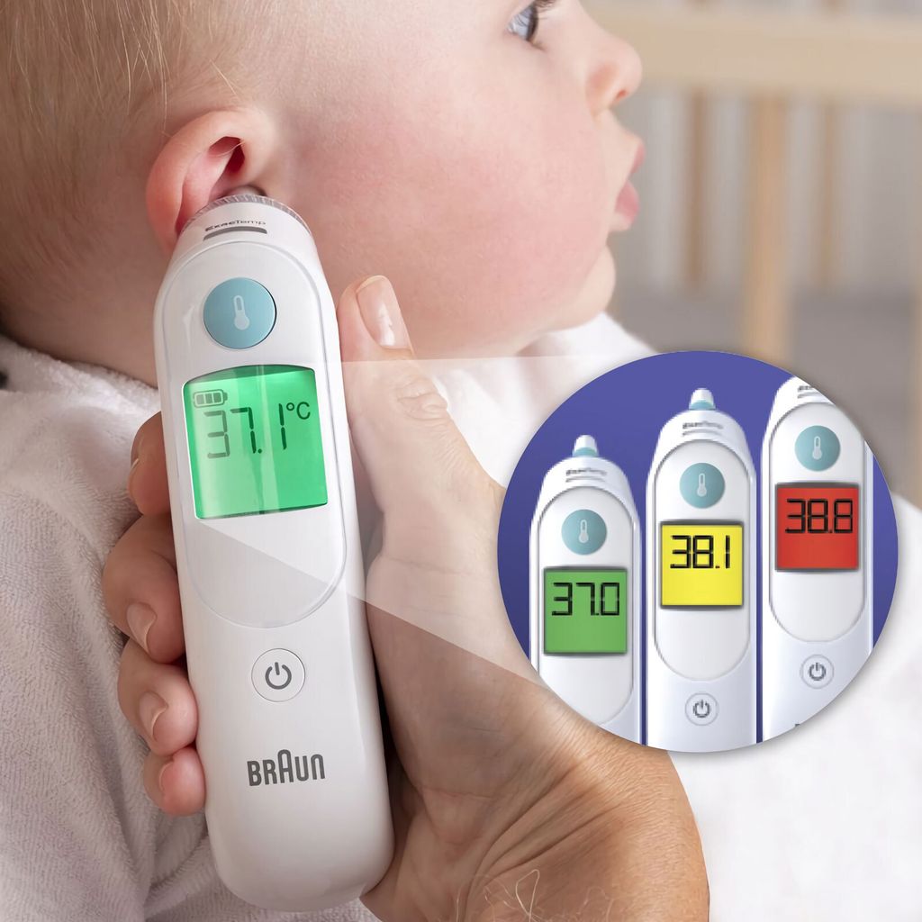 Braun Ohrthermometer Von F Auf C Umstellen Braun Ohrthermometer Thermo Scan 6 Weiß | Kaufland.de