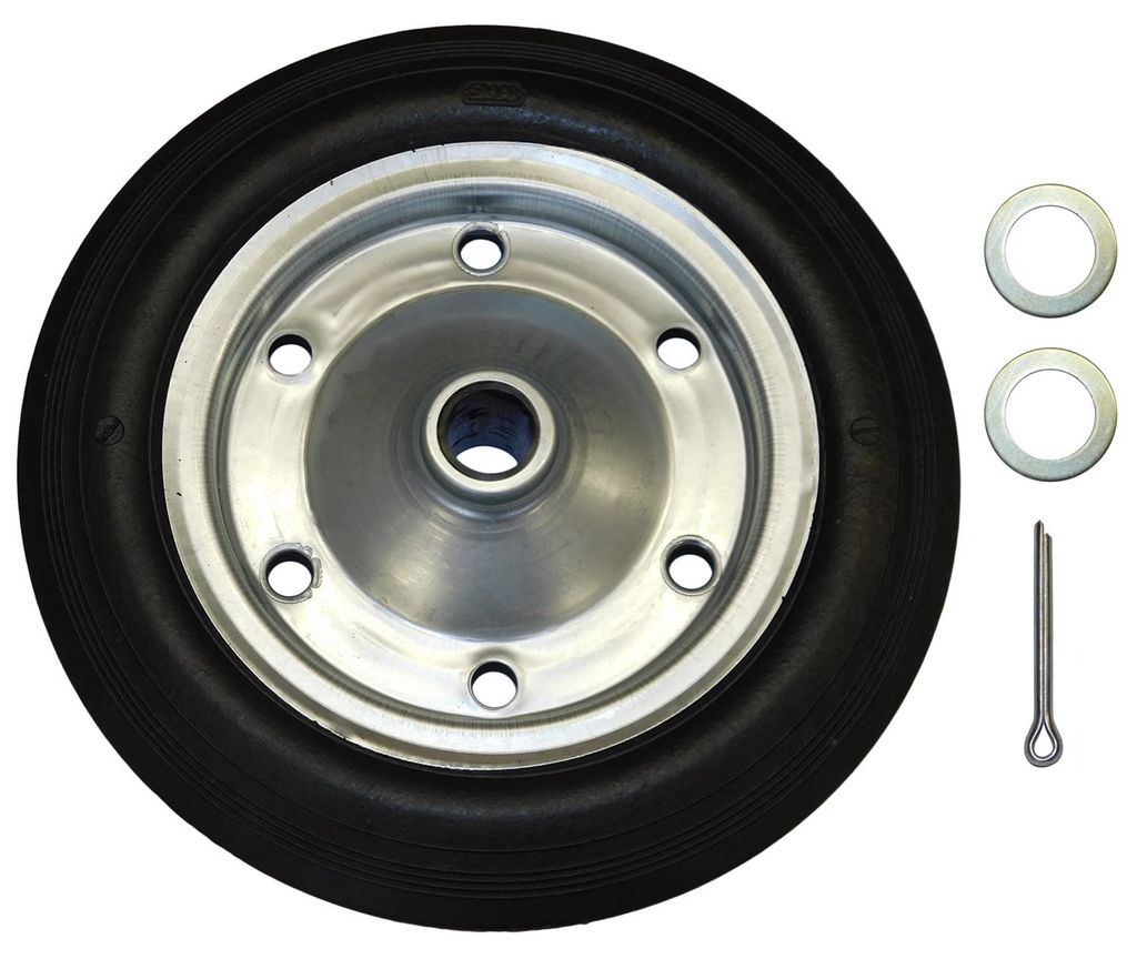 LESCHA Ersatzteil | Vollgummirad für Betonmischer SM 165 S / SM 185 S