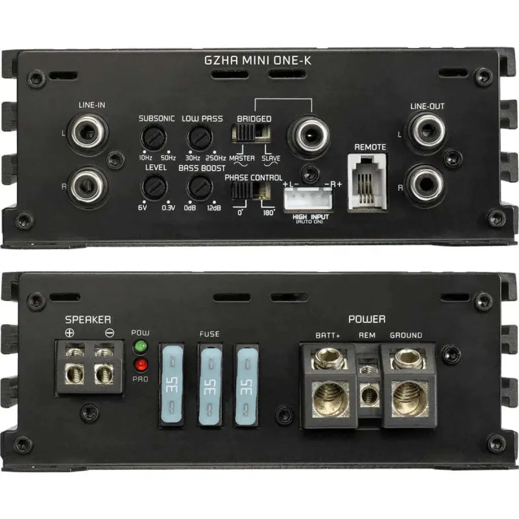 Ampli de Basse pour Petit Espace Ground Zero GZHA MINI ONE-K Compact - 5