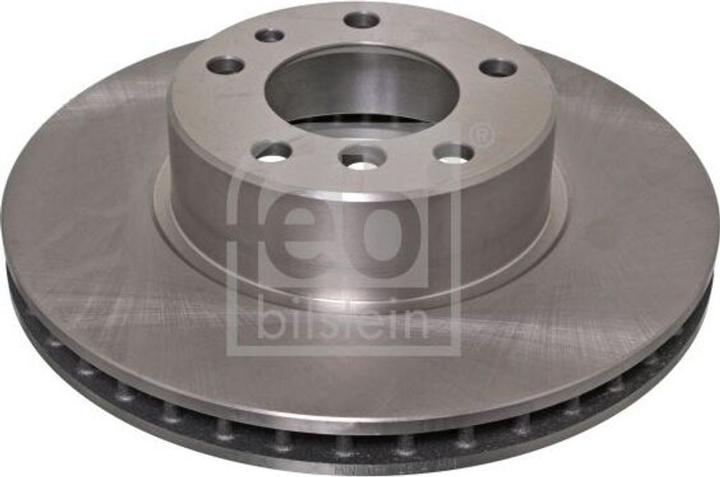 2x FEBI BILSTEIN Bremsscheibe 01714 vorne für BMW 5 Produktbild 
