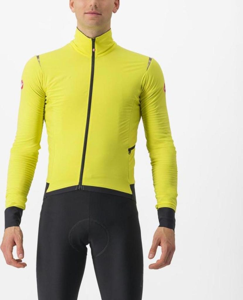 CASTELLI Fahrrad-Thermojacke - ALPHA FLIGHT ROS - Gelb L