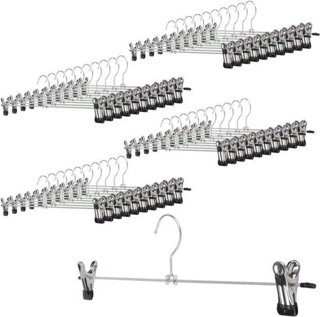 Organiser son dressing avec 45 cintres pour pantalons format compact