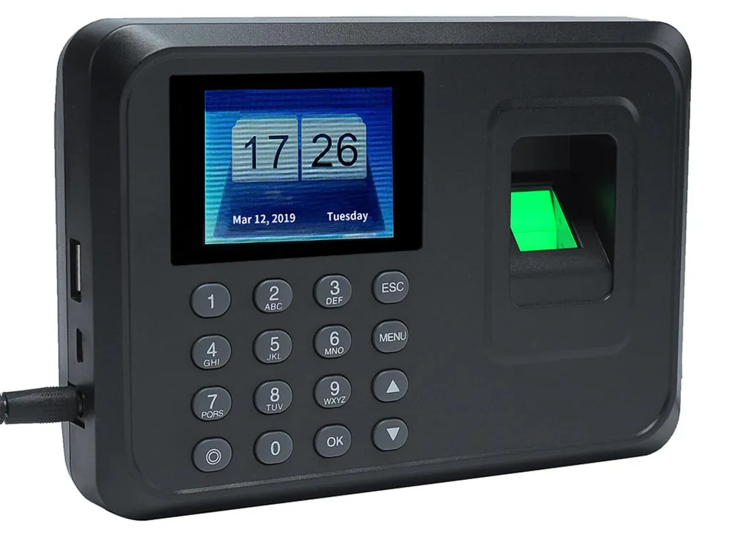 Pointeuse biométrique à empreinte et mot de passe LCD 2.4 - Modèle ZK5 - 3