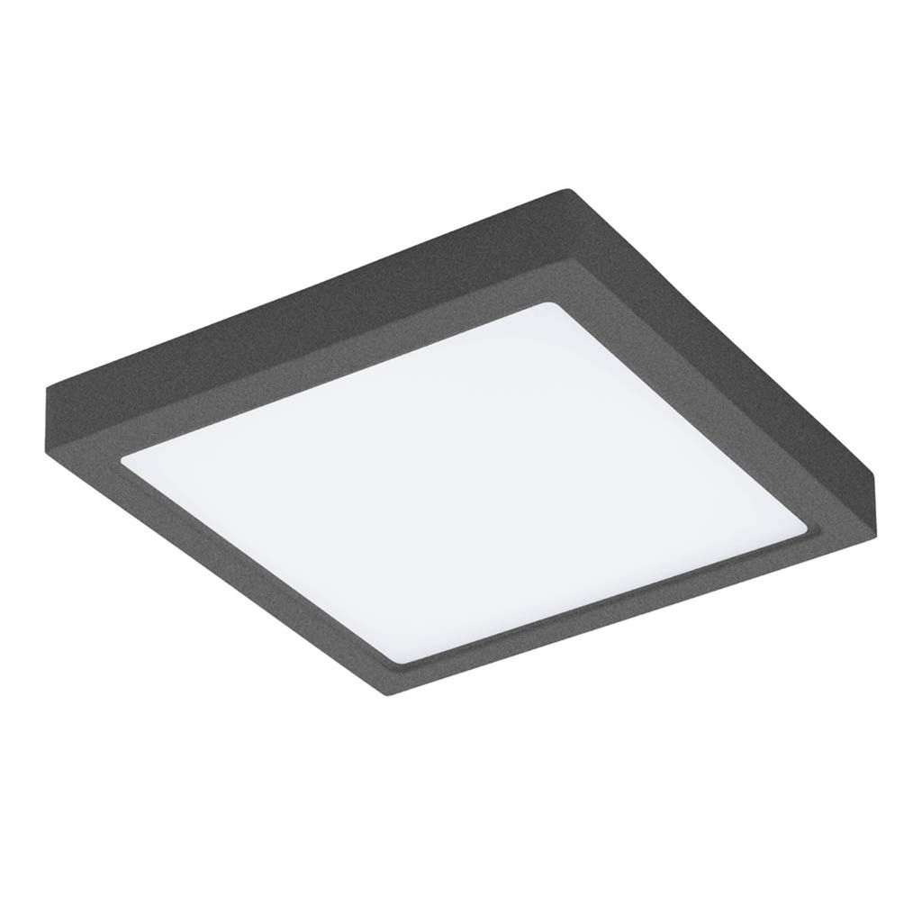 EGLO LED-Außenwandleuchte Agrolis-C 22W Quadratisch Schwarz