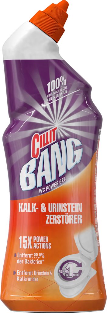 CILLIT BANG KALK- & URINSTEINZERSTÖRER WC-Reiniger Citrus, Produktbild 