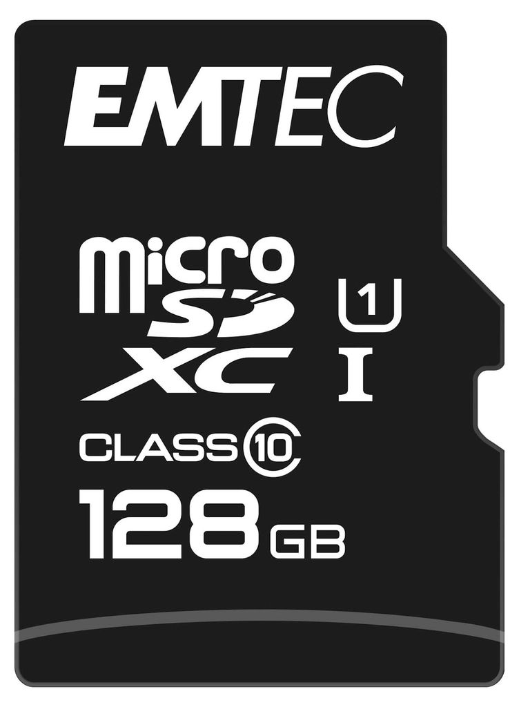 Emtec microSD Class10 Gold+ 128GB MicroSDXC Klasse 10 Image du produit 