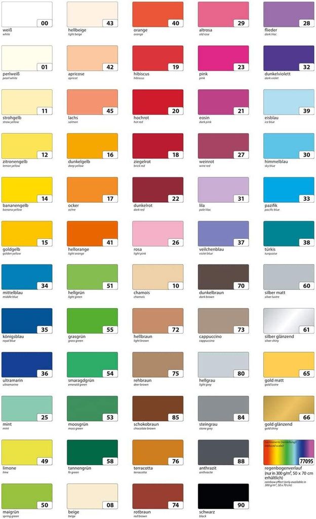 Folia Tonpapier 130g A4 100 Blatt beige Produktbild 