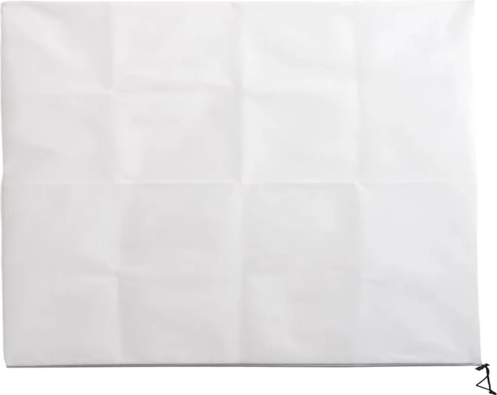 Housse d'hivernage vidaXL 70 g/m² 3,93x3 m avec zip pour plantes de jardin