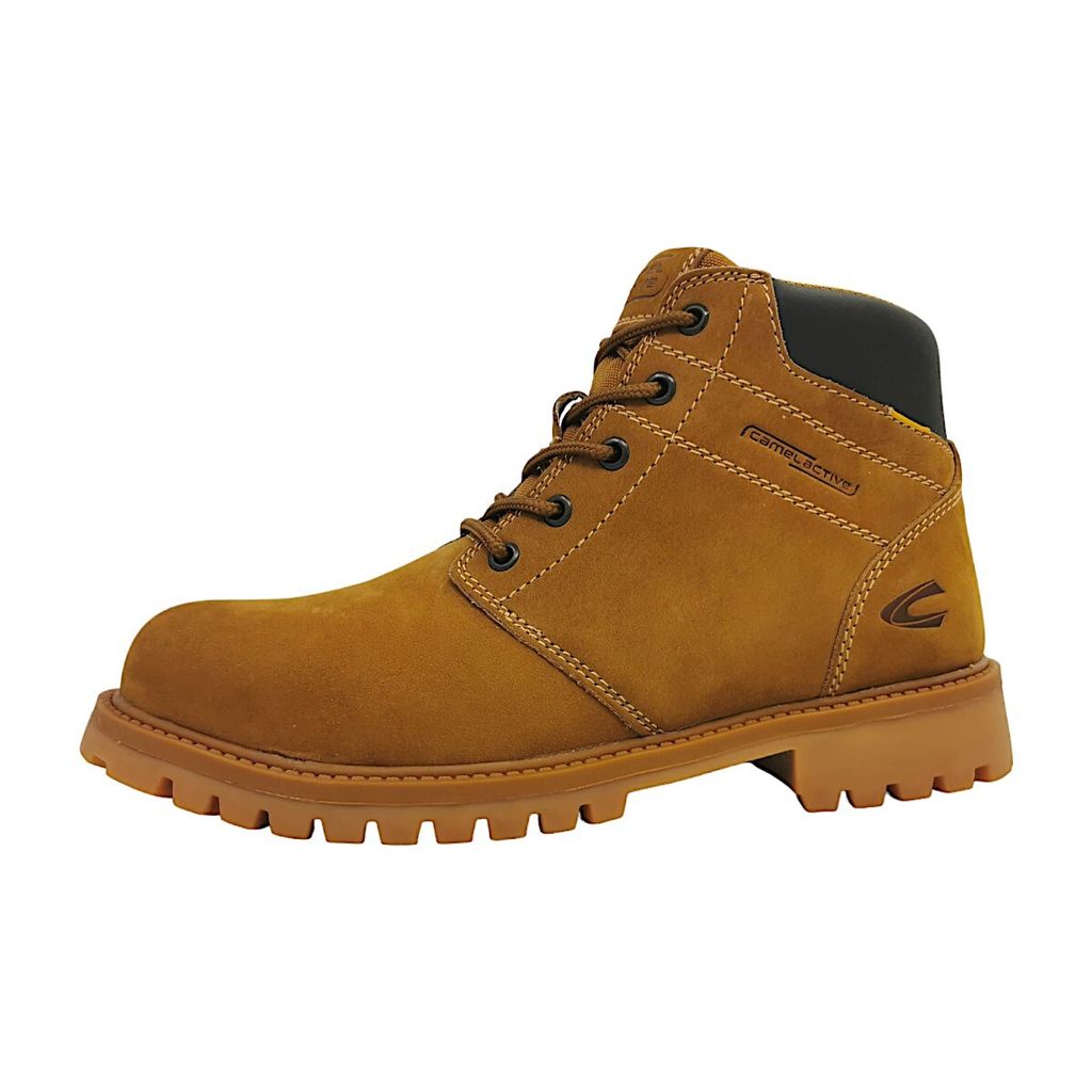 Camel Active Herren Schnürstiefel in Gelb, Größe 40