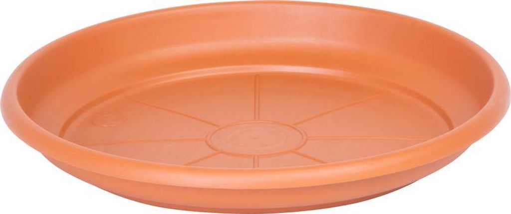 Podložky pod květináče ICS ERICA, kulaté, terakota, 20 cm, Obrázek produktu 