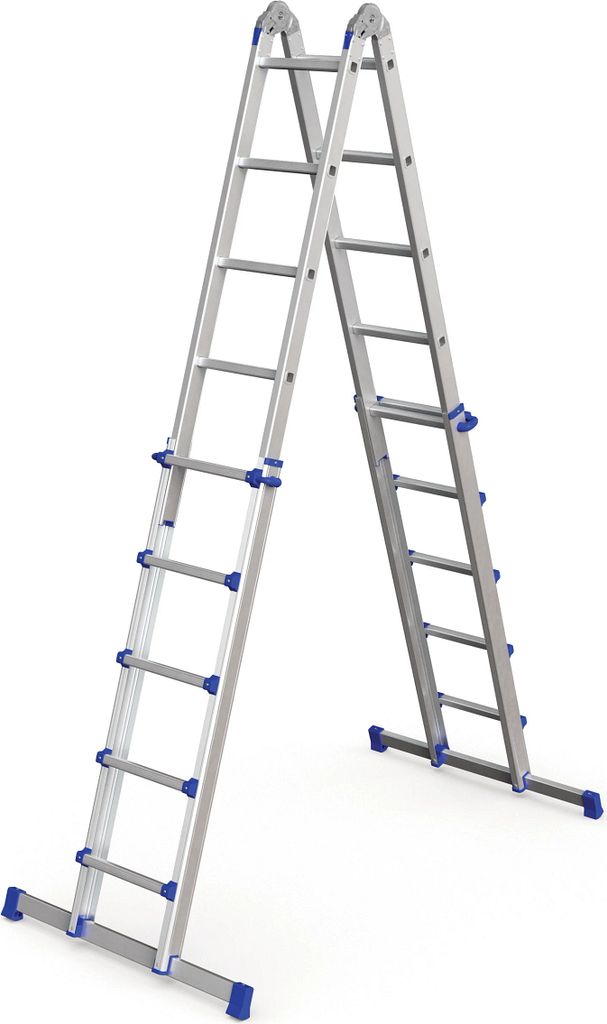 Werner Teleskop Mehrzweckleiter 4x5 Sprossen Produktbild 