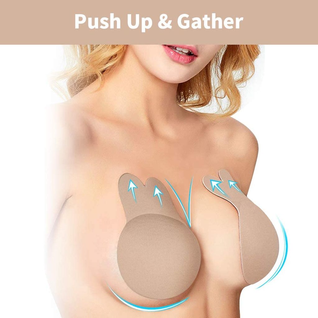 Klebe BH Push Up, Nippel Cover Unsichtbarer