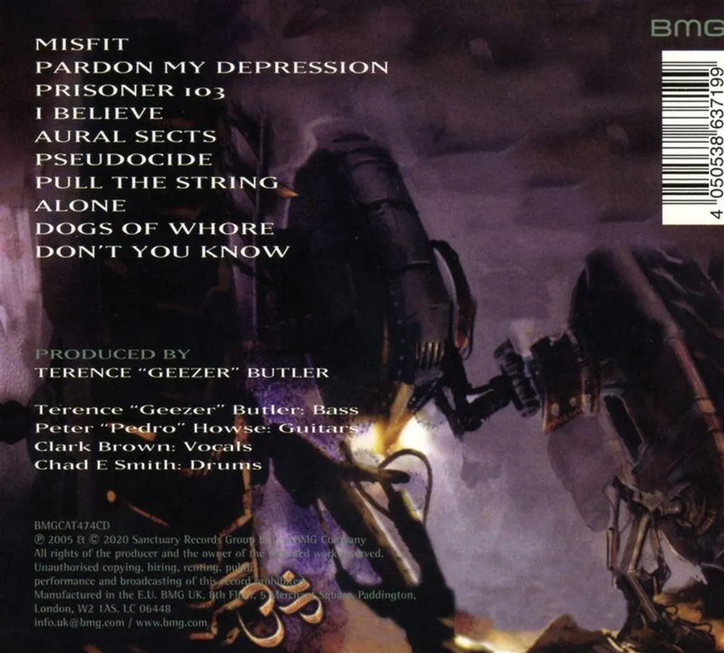 Geezer Butler Ohmwork CD Édition Standard avec Riffs de Basse Lourds - 2