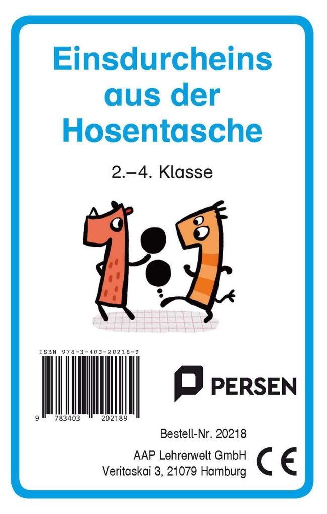 Einsdurcheins aus der Hosentasche