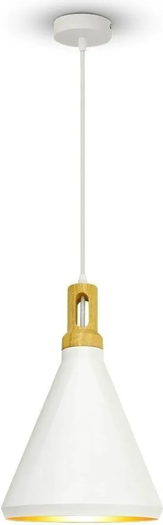 Suspension Blanche V-TAC VT-7525, Éclairage Métal pour Petit Espace