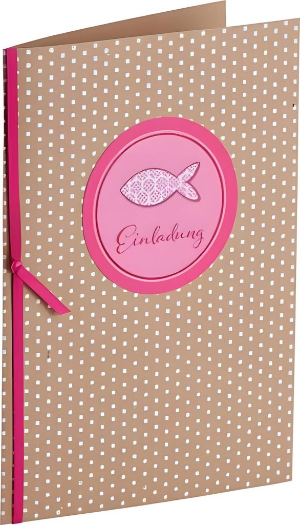 RÖSSLER Einladungskarte Antonia 3 Stück