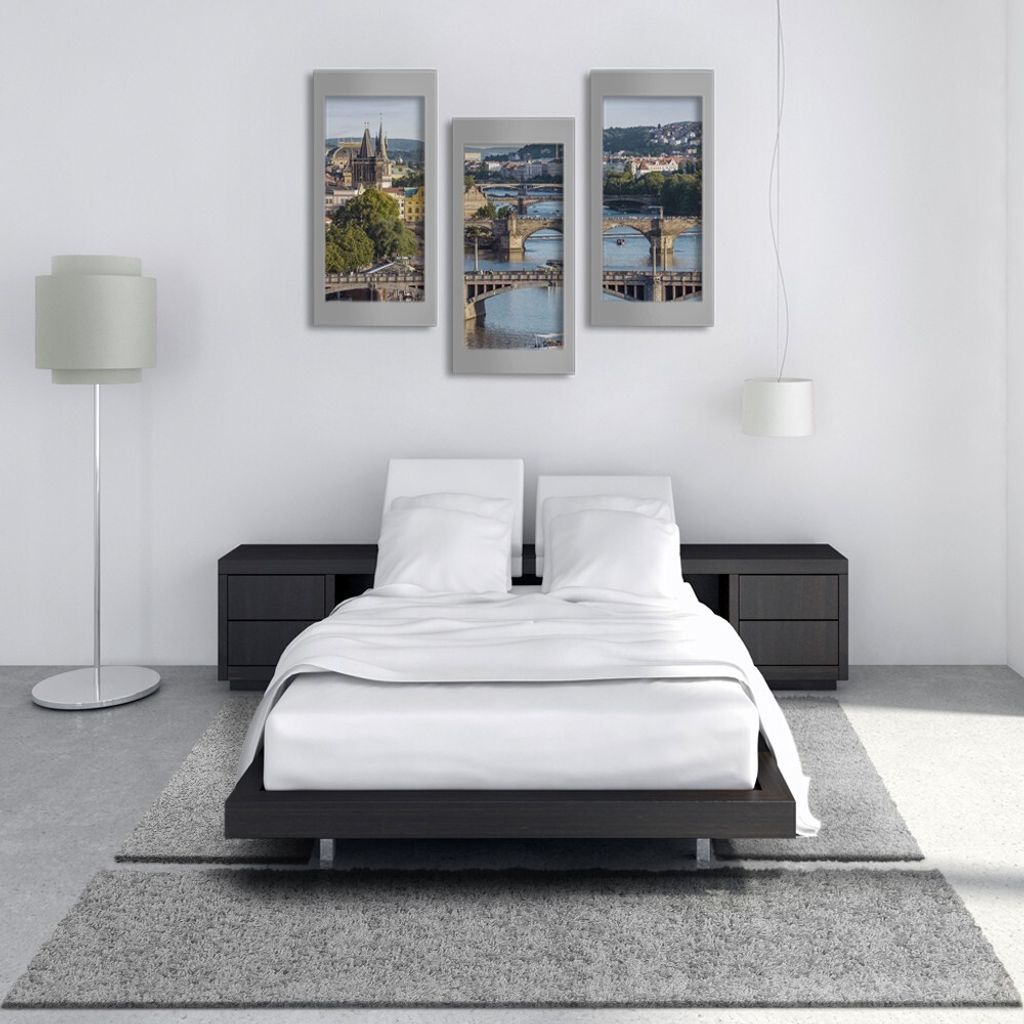 Shaggy Läuferset Bettumrandung Hochflor Langflor Einfarbig Produktbild 3