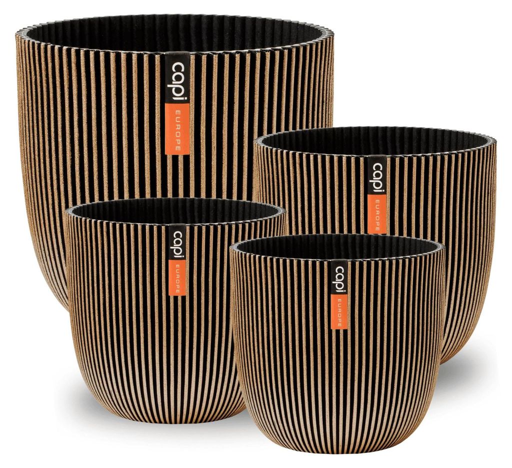 Capi Europe - Geschenkset Topf Kugel Groove 'made with' - Gold - Set L