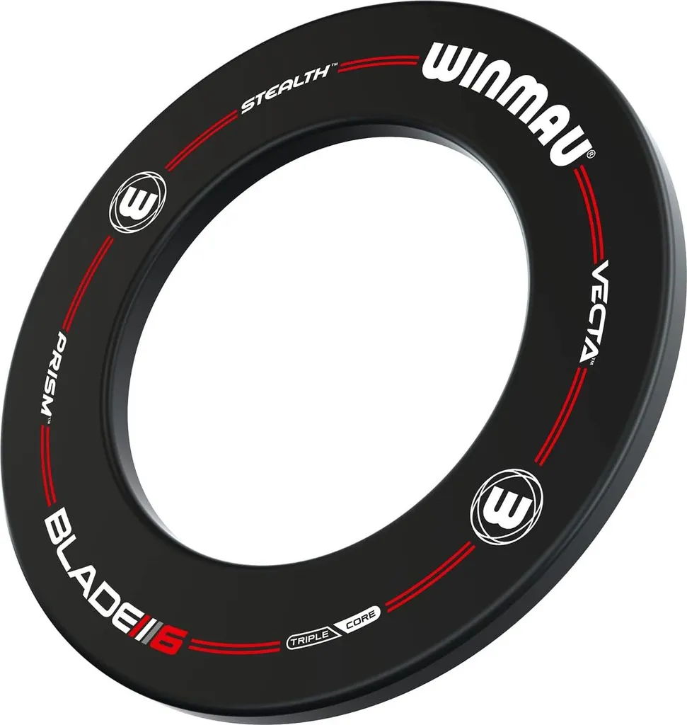 Entourage de cible fléchettes Winmau Pro-Line noir pour protection