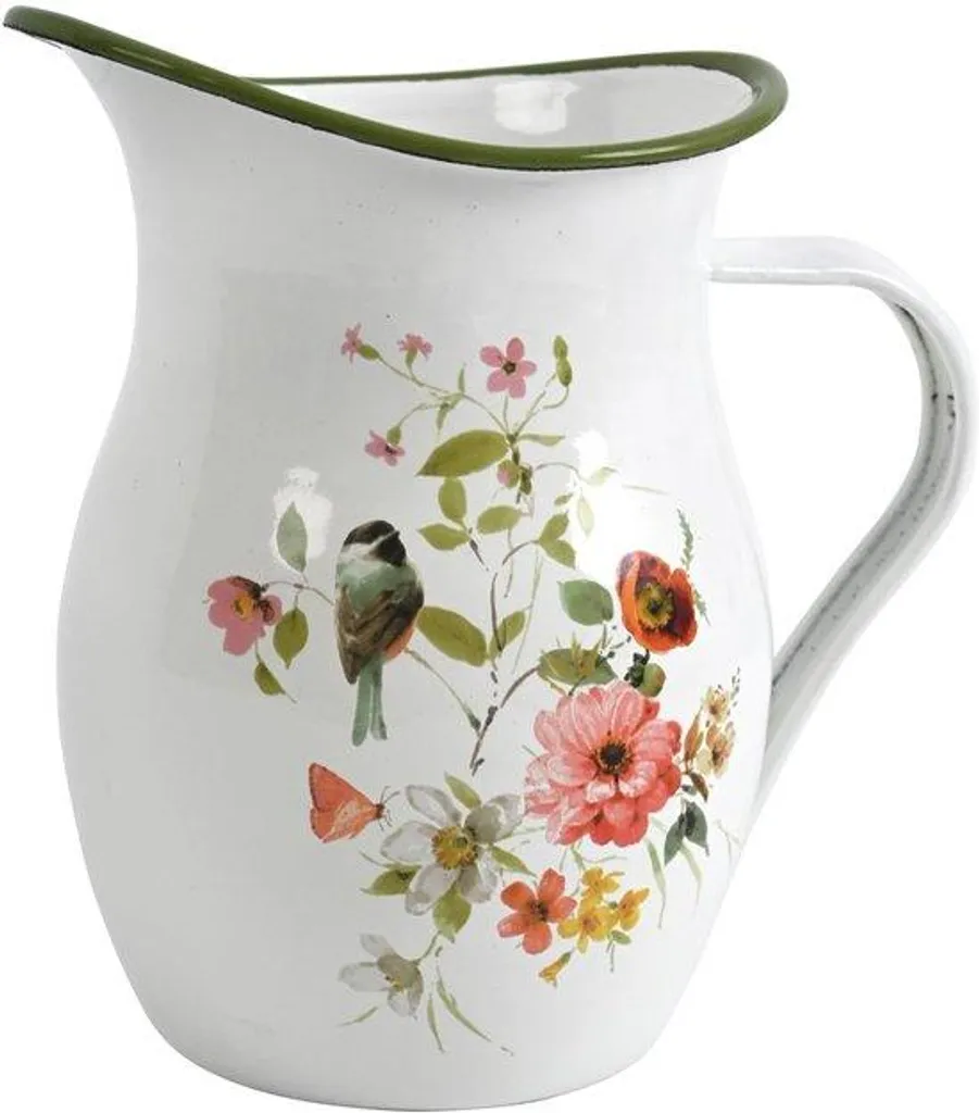 Vase à fleurs en métal pour décoration de table de salon rétro
