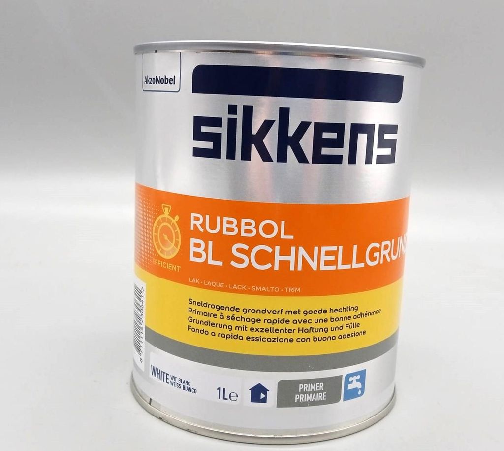 Sikkens Rubbol BL Schnellgrund, Weiß, White, Auf Produktbild 