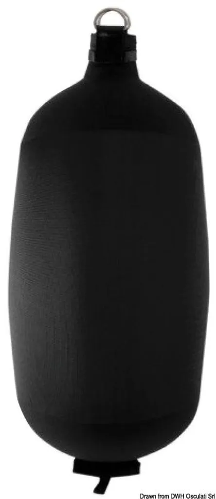 Défense gonflable pour yacht FENDERTEX C84 noire amarrage Osculati