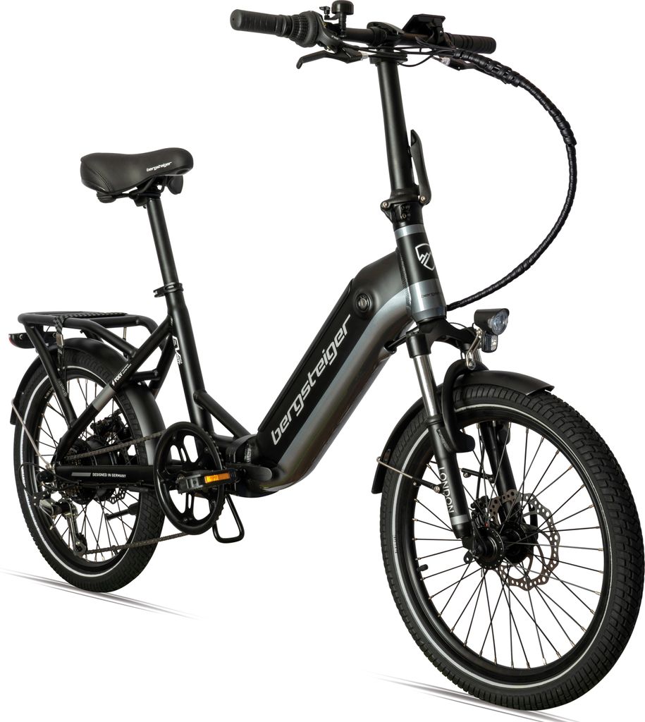 Bergsteiger London 20 Zoll E-Bike Klapprad mit 250 Watt Produktbild 