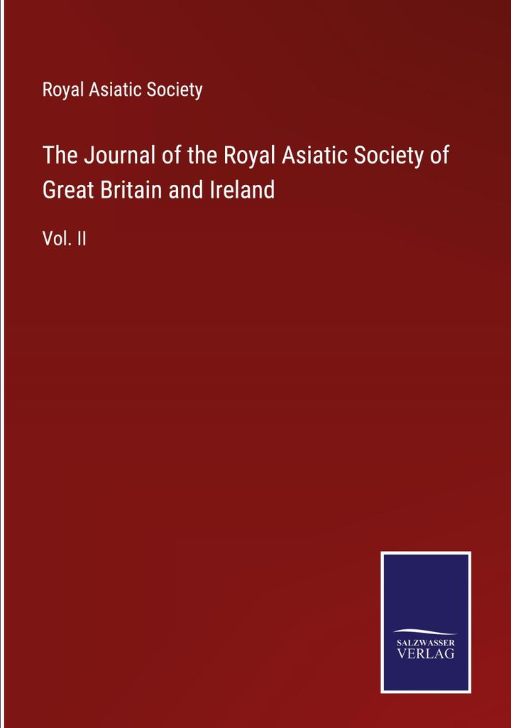 The Journal of the Royal Asiatic Society of Great Britain and Ireland