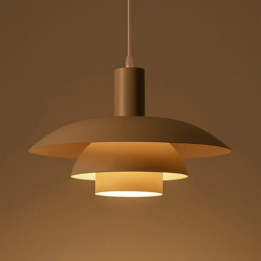 Lustre Suspension Moderne Ferro Milagro - Éclairage Plafonnier Cachemire