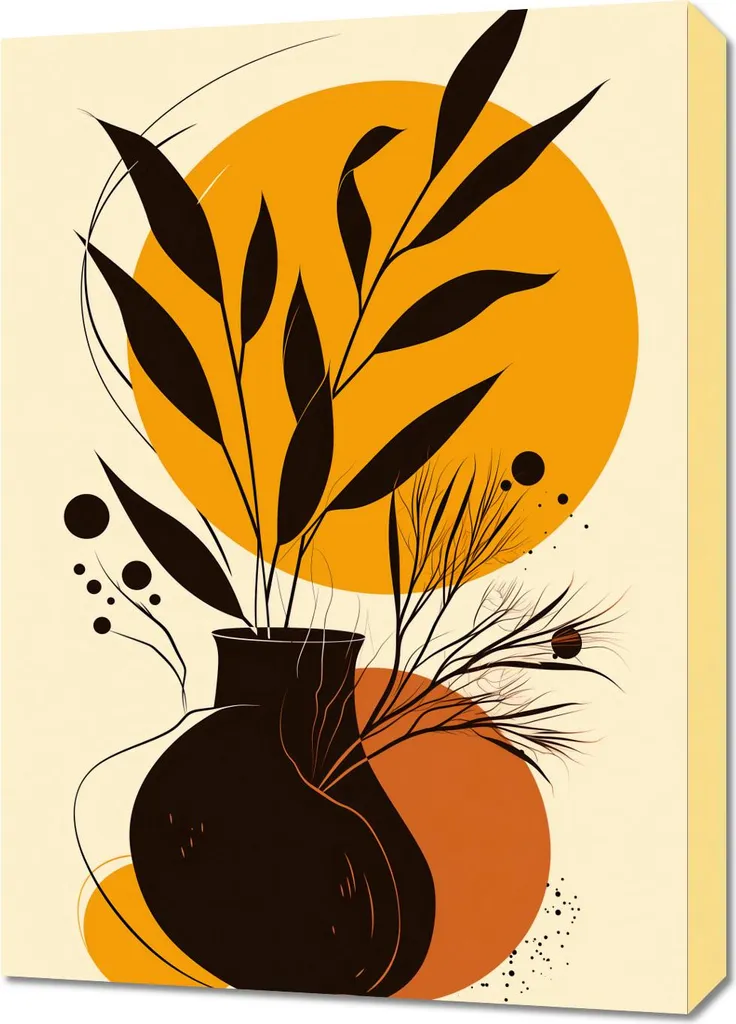 Relooker un Mur Vide avec l'Image 50 x 70 cm Chaînes dorées Prairie