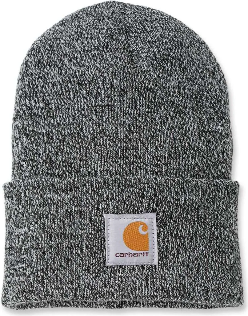 Carhartt Beanie A18 Bianco e Nero: Berretto Invernale Originale Online