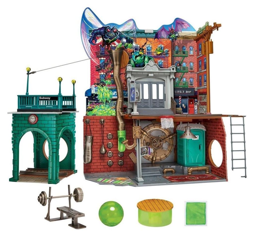 Teenage Mutant Ninja Turtles: Mutant Mayhem Spielset Sewer Produktbild 