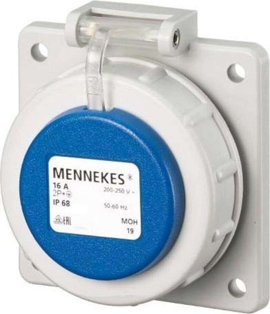Mennekes Schuko-Anbau-Steckdose 17022