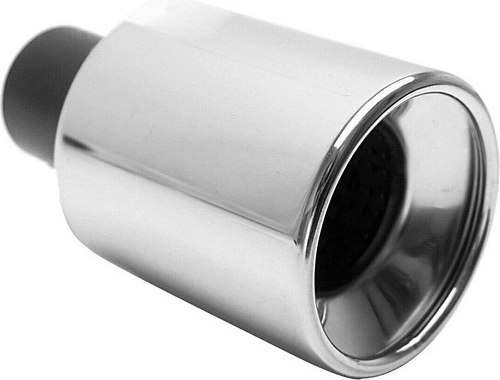 Auspuffblende Endrohr für Mini Clubman R55 2007-2014 Edelstahl Chrom 60mm 1tlg