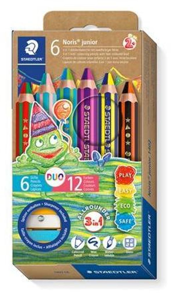 STAEDTLER Buntstift Noris junio 6ST Produktbild 