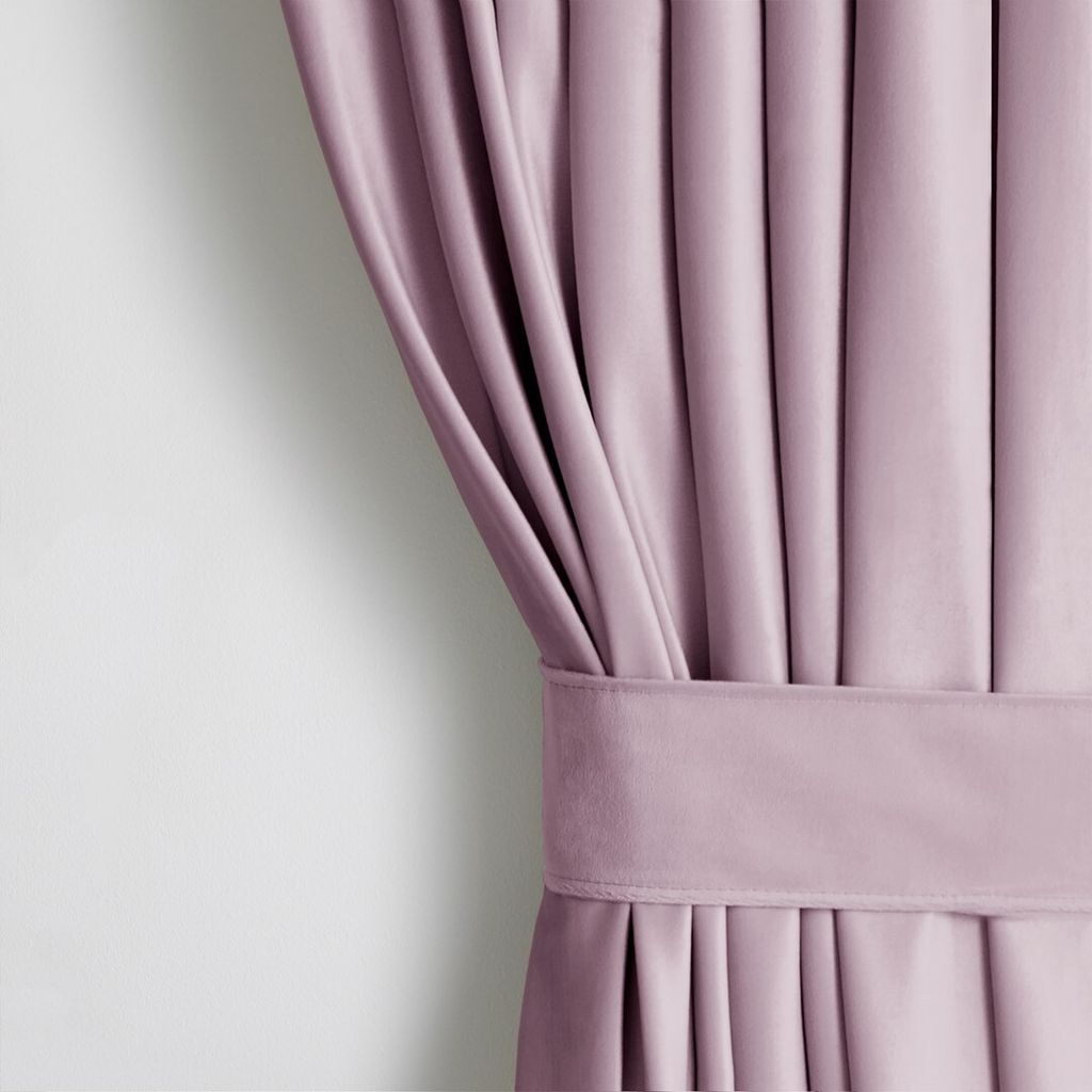 Gardine Kräuselband 140x270 cm Vorhang Rosa Lila Produktbild 