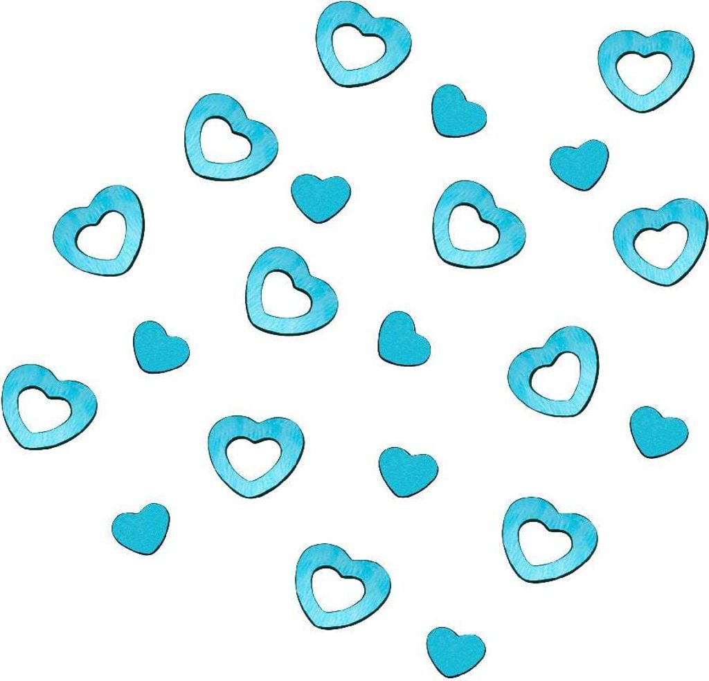 Oblique Unique Herz Konfetti Tischdeko Liebe Romantik Produktbild 