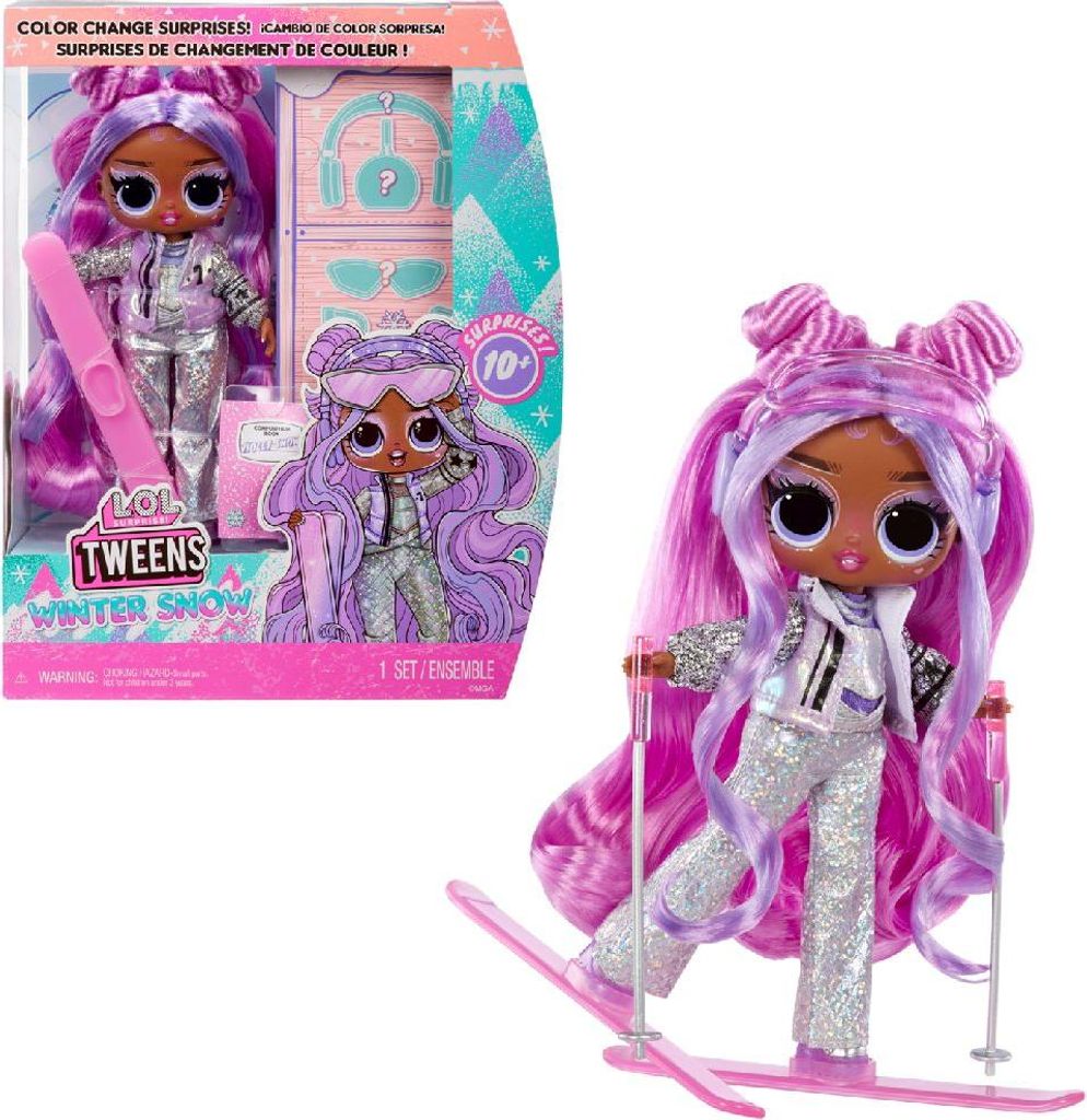L.O.L. Surprise! Tweens Winter Snow Modepuppe - Violet Snow Produktbild 